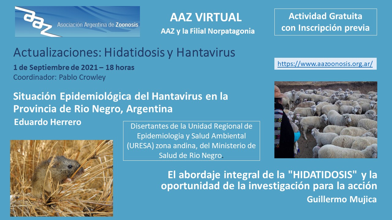 Actualizaciones: Hidatidosis y Hantavirus – AAZ VIRTUAL