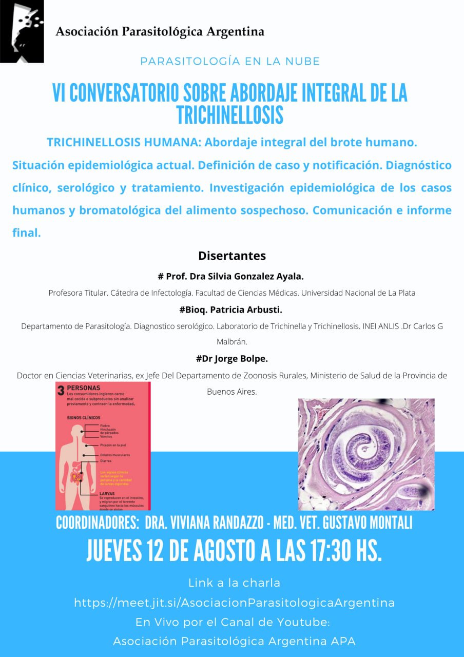 VI CONVERSATORIO SOBRE ABORDAJE INTEGRAL DE LA TRICHINELLOSIS
