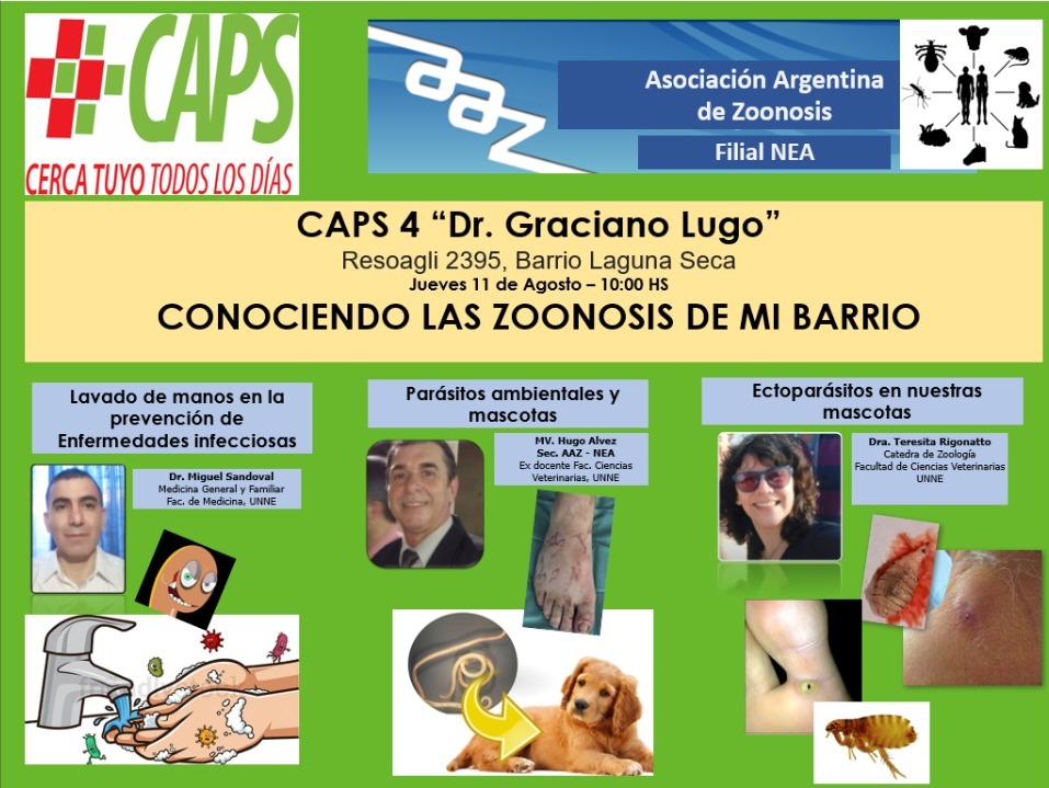 Conociendo las Zoonosis de mi barrio CAPS 4 Dr. Graciano Lugo – Corrientes
