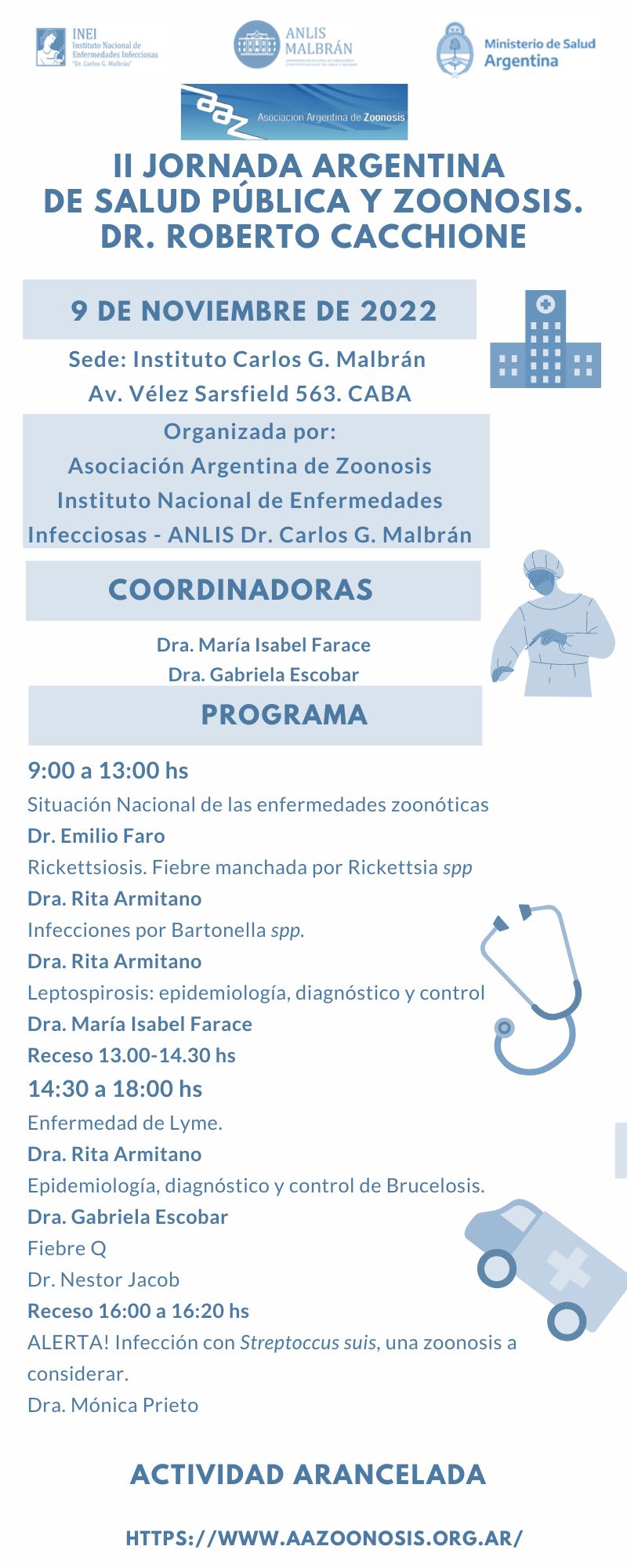 II  Jornada Argentina de Salud Pública y Zoonosis. Dr. Roberto Cacchione