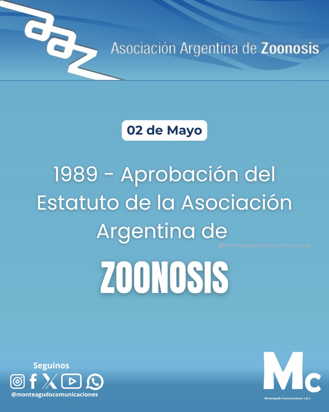 2 de Mayo de 1989 – Fundación de la AAZ